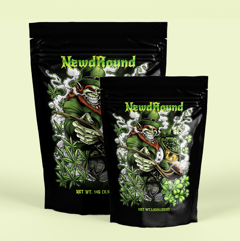 Sacs refermables holographiques de Mylar de serrure de fermeture éclair de preuve d'odeur de cannabis