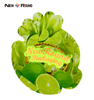 Fabricant de pochettes spéciales en forme de fruits en gros, sacs refermables en Mylar