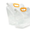 Emballage liquide réutilisable, jus de boisson gazeuse, jus de fruits, pochette à bec debout, sac de jus