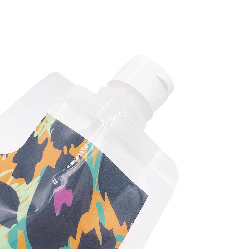 Sachets d'emballage recommandés, sac alimentaire, buse d'aspiration de boisson, pochette de liquide, sacs à bec debout en plastique