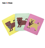 Sac d'emballage alimentaire à fond plat, collation sèche pour chien, pochette imprimée personnalisée pour friandises pour animaux de compagnie