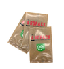 Sacs de café moulus imprimés par côté recyclable de cultures de café de sachet de thé d'égouttement avec l'argent de valve