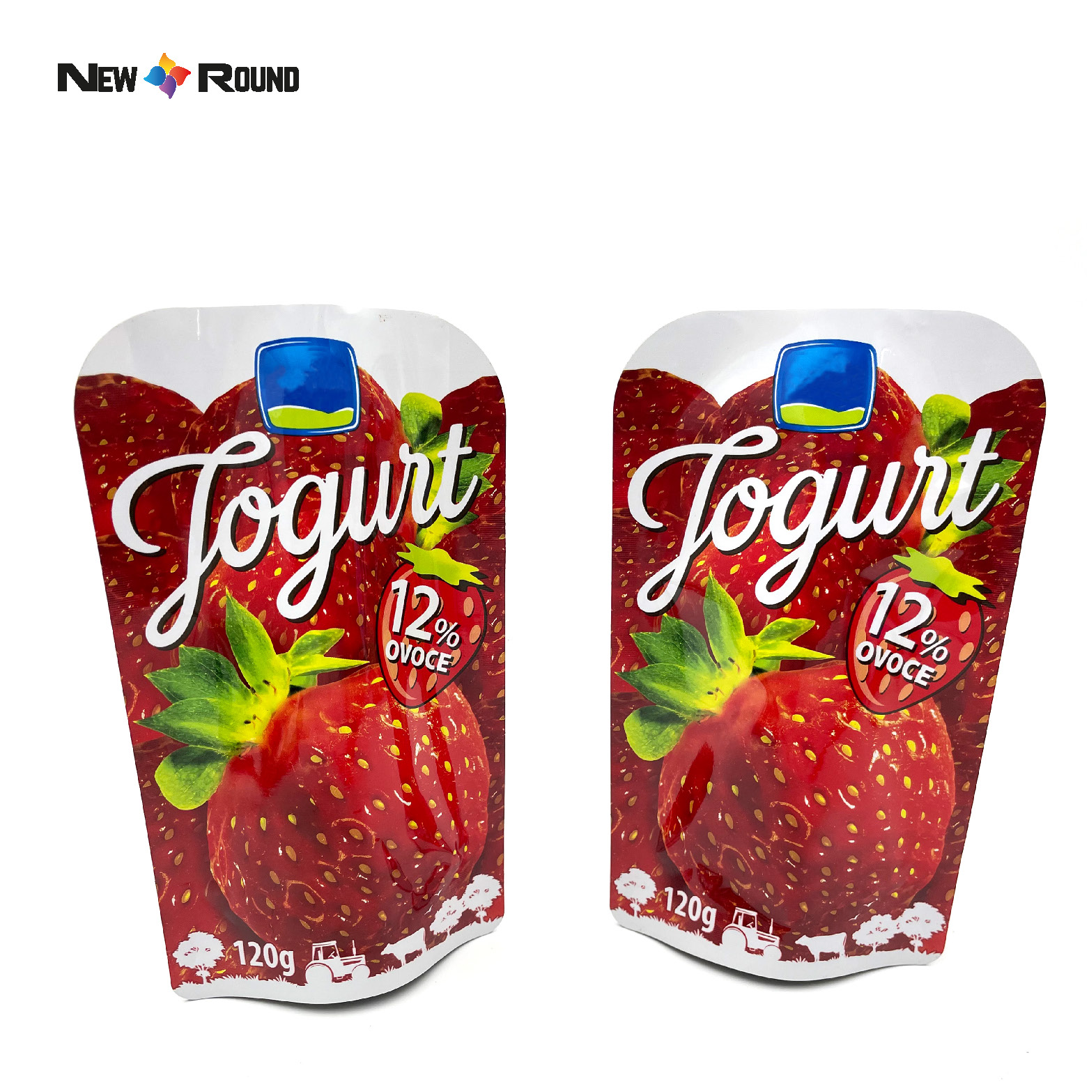 Fermeture à glissière imprimée personnalisée de vente chaude tiennent des sacs de fruits secs de noix de cajou et d'arachide de poche