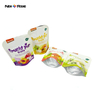 Qualité alimentaire biodégradable debout mangue ananas banane fruits secs chips sac de collation en aluminium
