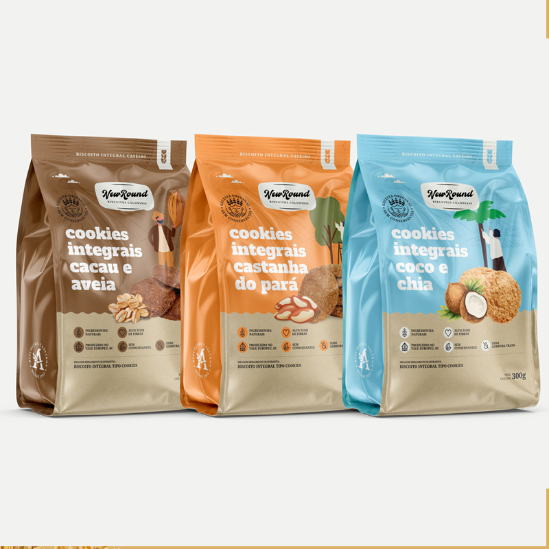 Emballage de joint latéral résistant aux enfants pour les produits comestibles