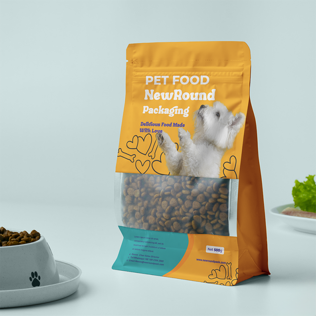 Le vétérinaire recommandé à fond plat des sacs d'alimentation pour chats avec barrière d'humidité