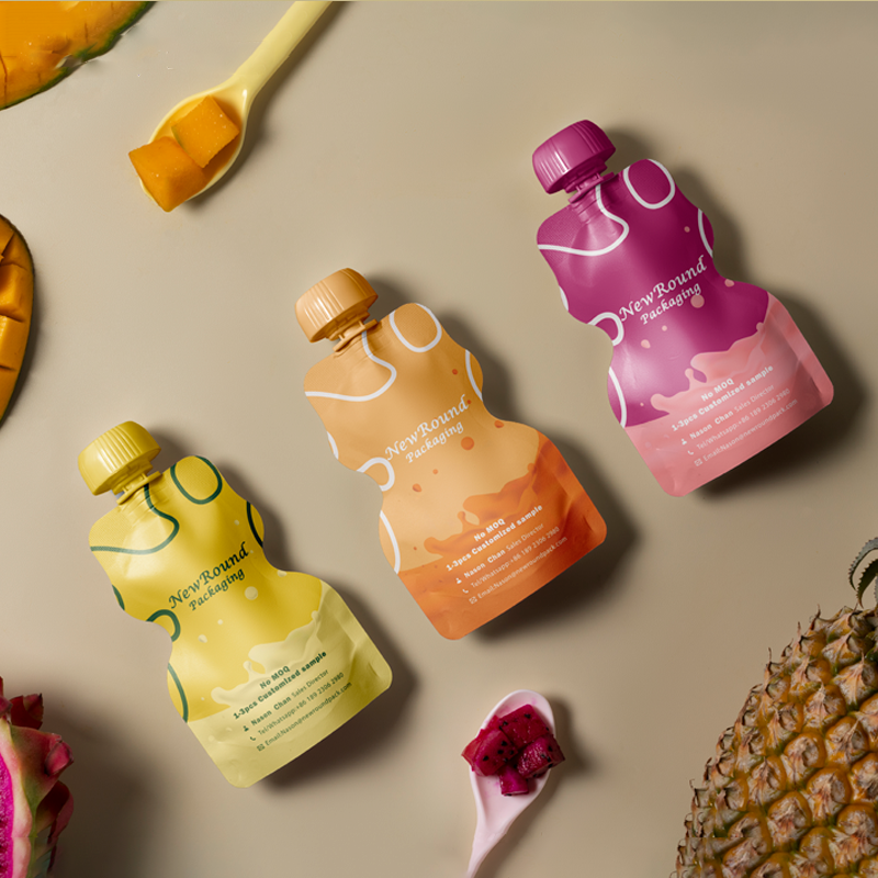 Sachets de bec fuite à l'épreuve des fuites pour les boissons