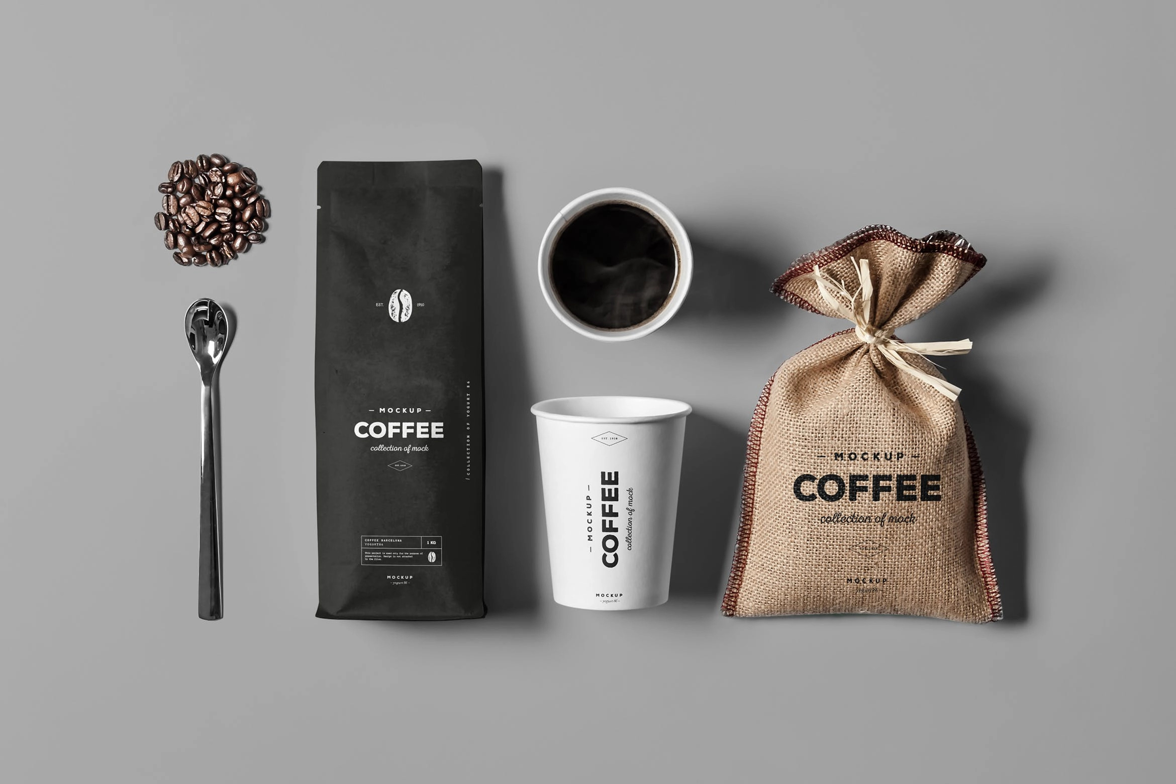 emballage de café composé