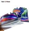 Sac anti-odeur en Mylar de poche de forme personnalisée d'emballage durable
