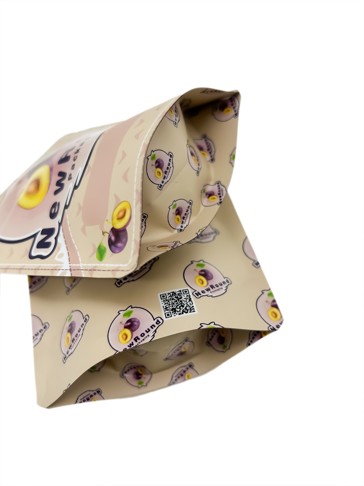 Les sacs en plastique de Mylar de marque faite sur commande sentent la preuve tiennent le sac d'emballage de congélation de nourriture de poche