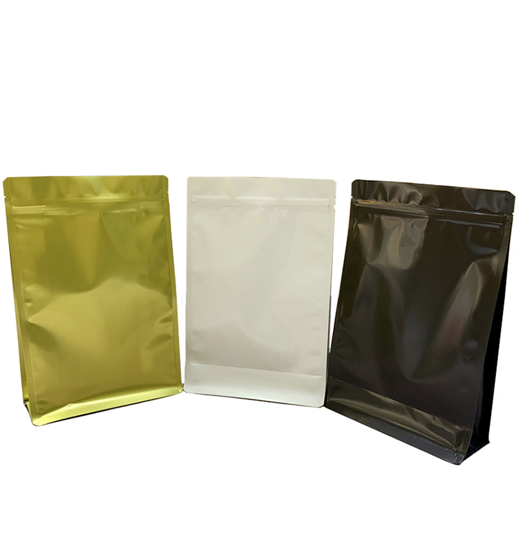 L'emballage de grain de café de poche refermable imprimée adaptée aux besoins du client met en sac le sac plaqué en aluminium