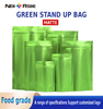 La couleur double face mate en plastique tient le sac d'emballage de tirette