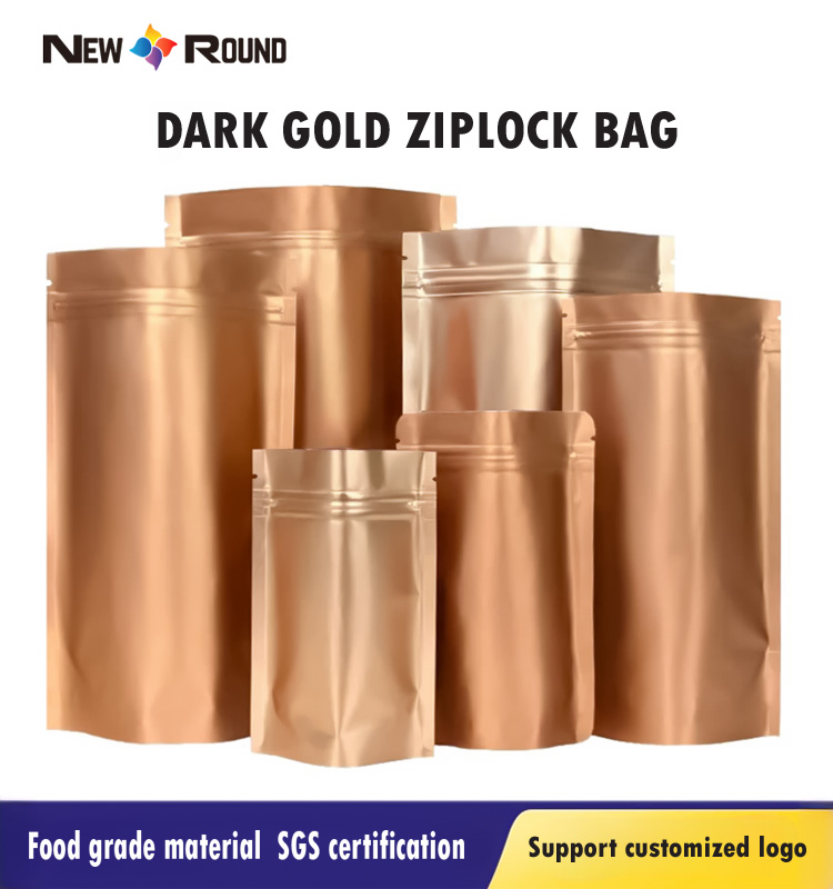 Pochette à fermeture éclair Ziplock, sacs holographiques en Mylar, sac d'emballage en plastique pour aliments