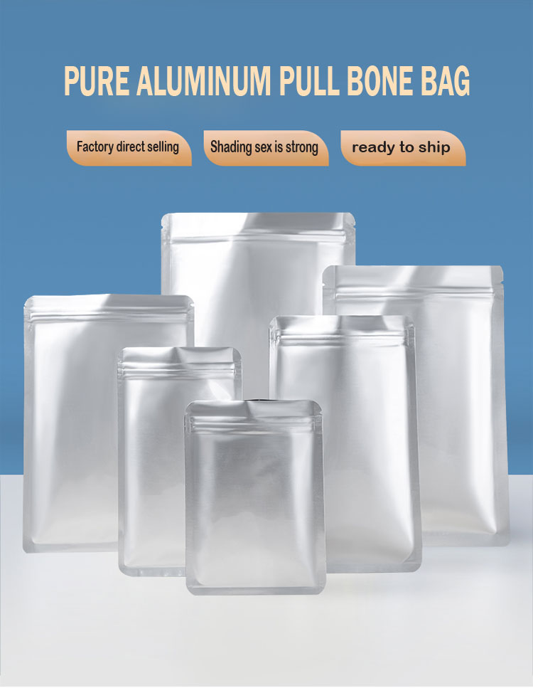 tenez les sacs en mylar