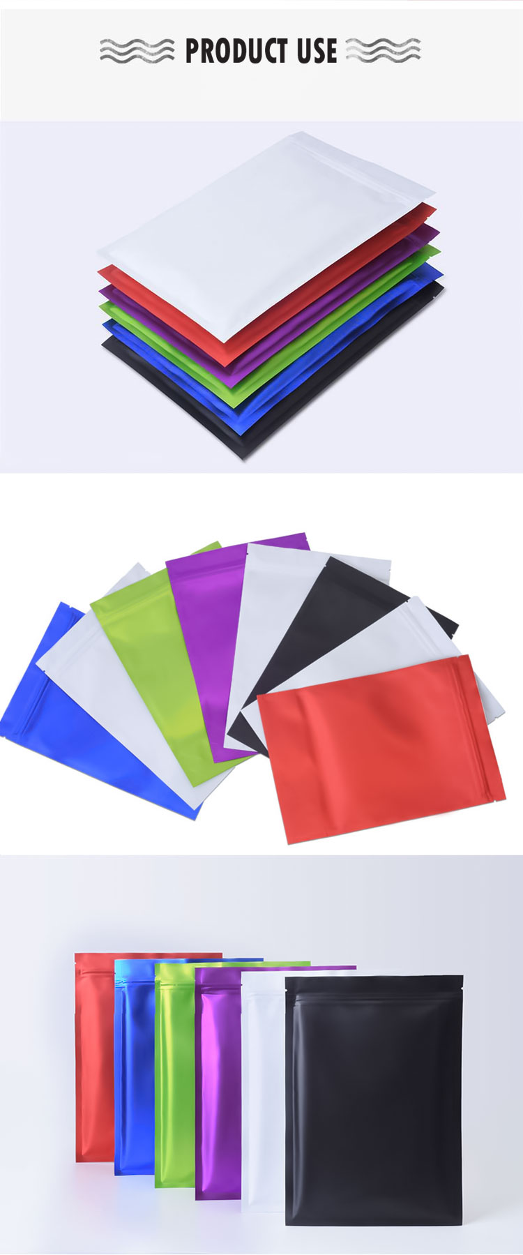 pochette en mylar