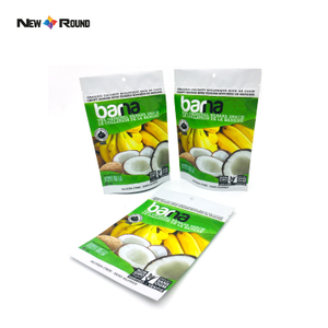 Sac d'emballage alimentaire en plastique refermable pour Fruits secs et légumes, sacs de collation de Fruits imprimés personnalisés