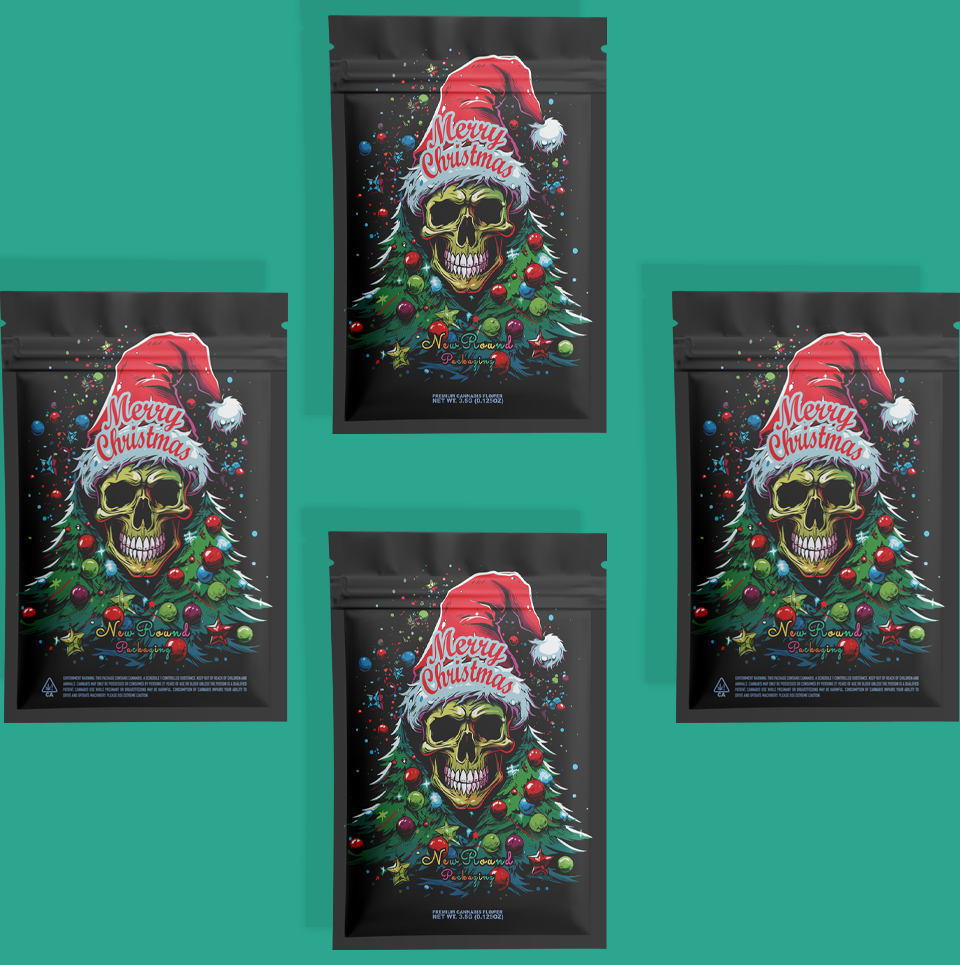 Sachets Mylar résistants aux enfants pour les comestibles du CBD