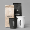 Sacs à double usage compostables pour café et collations