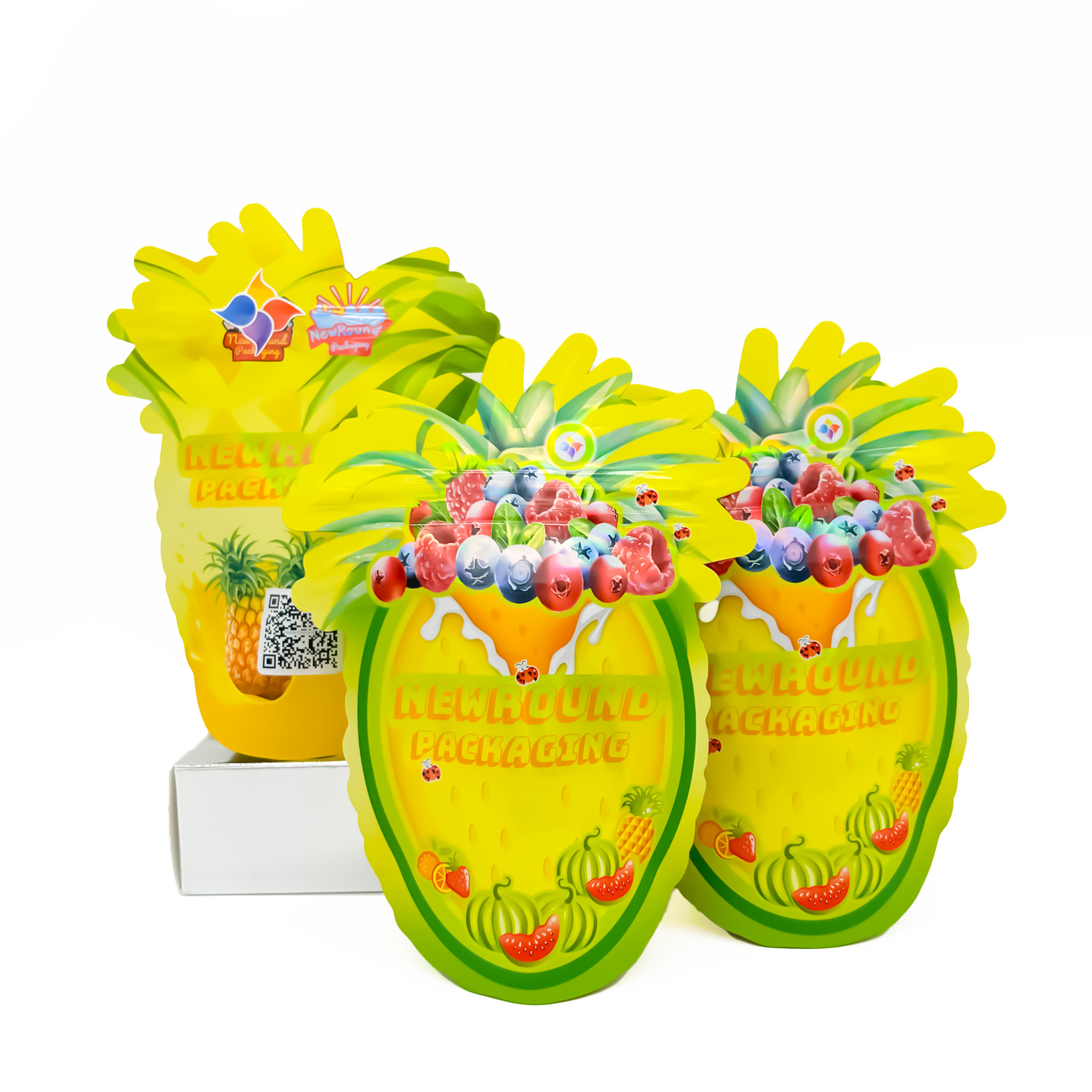 Sacs Mylar en forme personnalis&eacute;e