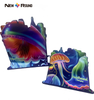 Sac anti-odeur en Mylar de poche de forme personnalisée d'emballage durable