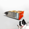 Poly sac rapide marqué par voyage de chat de chien de Gusseted d'emballage en plastique emballé pour la catégorie comestible