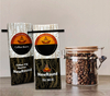 Sac de café à fond plat en plastique de Mylar de poche de gousset latéral biodégradable imprimé par coutume imprimé avec la valve