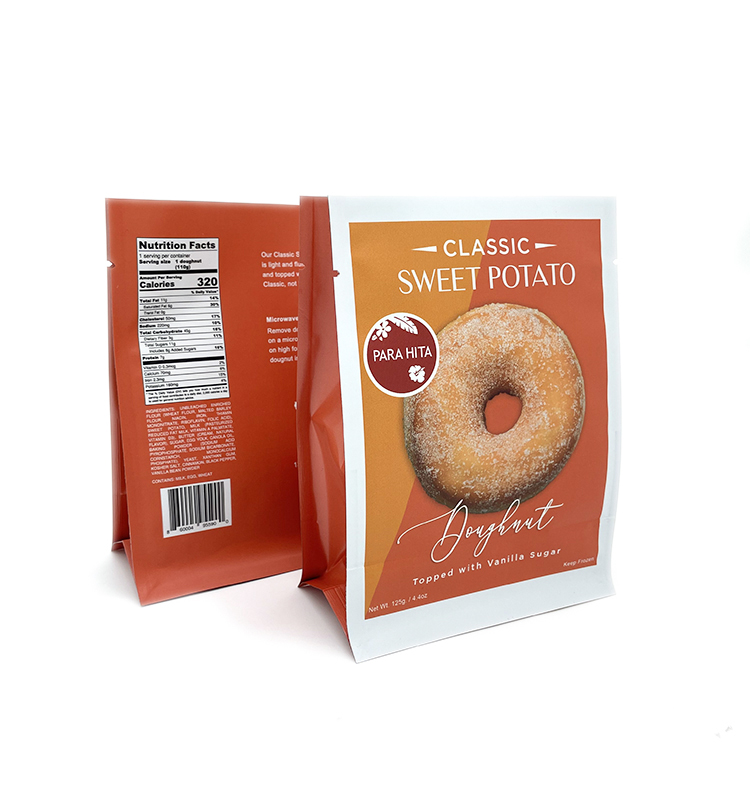 Biscuits en plastique Chips Jerky Fruits secs Ziplock Emballage de collation de qualité alimentaire Sacs de poche en Mylar Pomme de terre