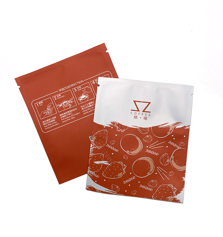 Sacs biodégradables compostables recyclables qui respectent l'environnement de poche de café pour l'emballage de café