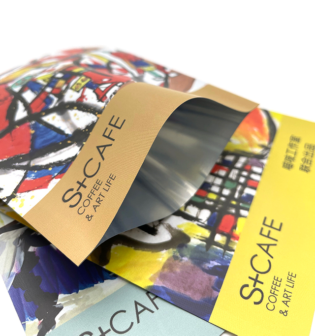 Rescellable personnalisé tiennent les sacs de café faits sur commande biodégradables d'emballage de café