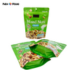  Pochette debout, noix de cajou, noix d'arachide, fruits secs, plantain, chips, sac d'emballage alimentaire