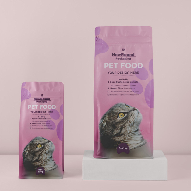 Découvrez les avantages des sacs de phoque à huit côtés pour le stockage des aliments pour animaux de compagnie
