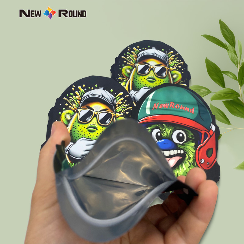 3.5 Bages mylar à preuves de l'odeur marijuana 
