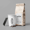 Sacs à double usage compostables pour café et collations