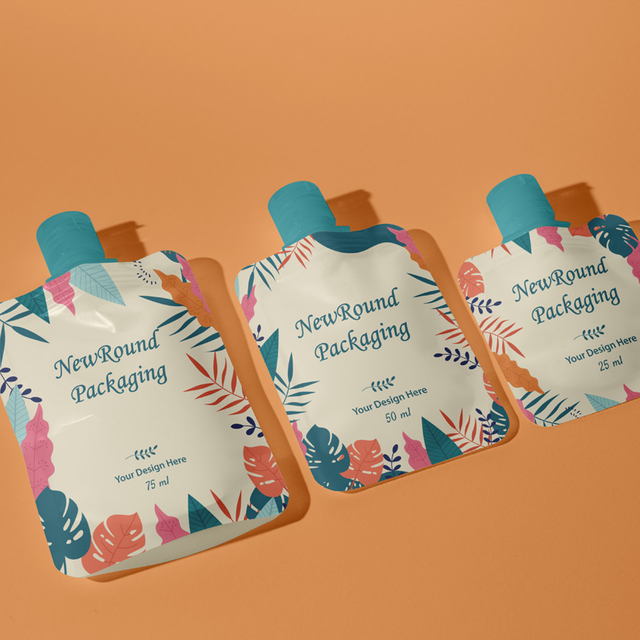 Sachets de bec stand-up avec couvercle facile pour un stockage pratique
