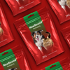 Emballage alimentaire pour animaux de compagnie avec conception de stand recyclable