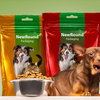 Emballage alimentaire pour animaux de compagnie avec conception de stand recyclable