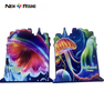 Sac anti-odeur en Mylar de poche de forme personnalisée d'emballage durable