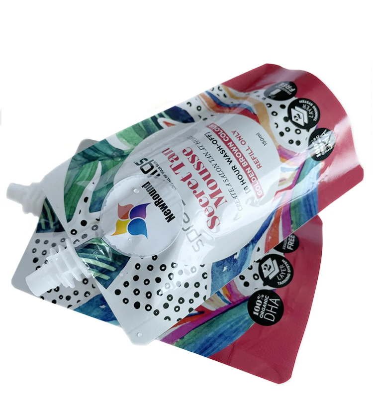 pochette à bec en plastique