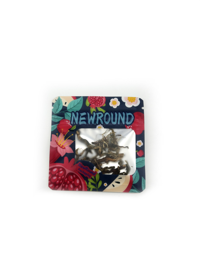 Pochette à fond plat de conception personnalisée avec fermeture à glissière latérale
