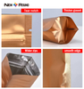 Pochette à fermeture éclair Ziplock, sacs holographiques en Mylar, sac d'emballage en plastique pour aliments