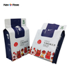 Emballage alimentaire refermable, pochettes debout pour collations aux fruits secs, sacs à fermeture éclair, sac en aluminium auto-scellant