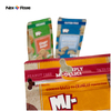 Emballage Ziplock Craft Kraft Paper Food Fruits secs Custom Stand Up Pouch Sac d'emballage