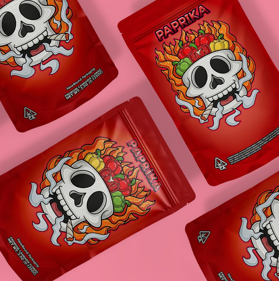Sachets à l'épreuve des enfants pour la fleur de cannabis