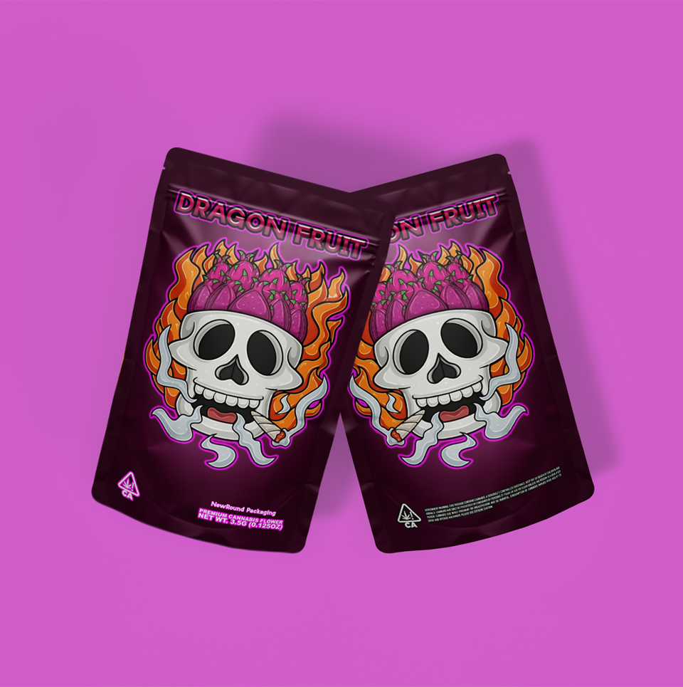 pochette de bonbons comestibles zip-lock résistante aux enfants 3.5g