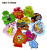 Sacs en Mylar personnalisés Gummies, série d'animaux noirs, pochette en plastique de forme spéciale, vente en gros