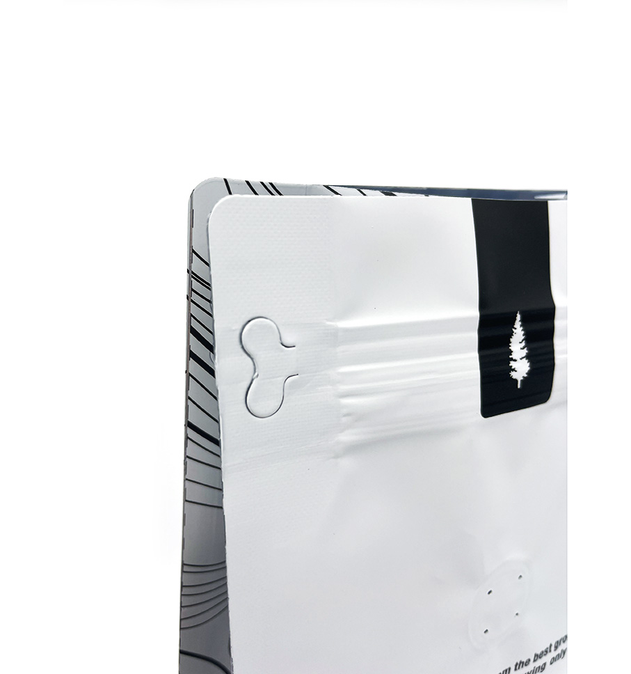 Sac à fond plat de qualité alimentaire, couleur imprimée personnalisée, anti-poussière, pour conserver les noix de café fraîches