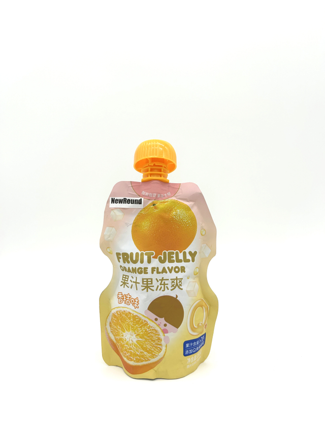 Le bec recyclable liquide imprimé par coutume de boisson met en sac l'eau tiennent le sac de bec