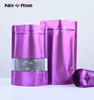 Sac à café debout de haute qualité, pochette à gousset latéral avec pochette à fond plat pour grains de café