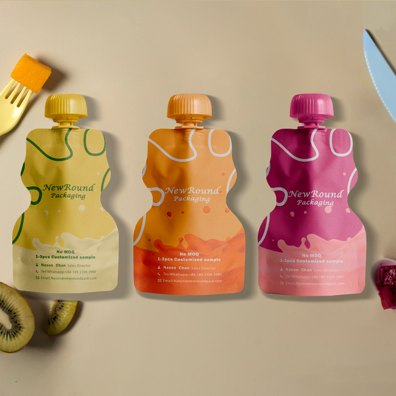 Sachets de bec fuite à l'épreuve des fuites pour les boissons