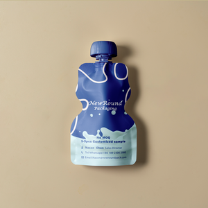 Sachets de bec imprimés personnalisés pour la nourriture de marque
